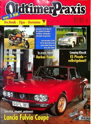 Deckblatt Oldtimer Praxis (01/1998)